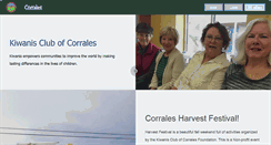 Desktop Screenshot of kiwanis-corrales.org