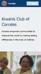 Mobile Screenshot of kiwanis-corrales.org